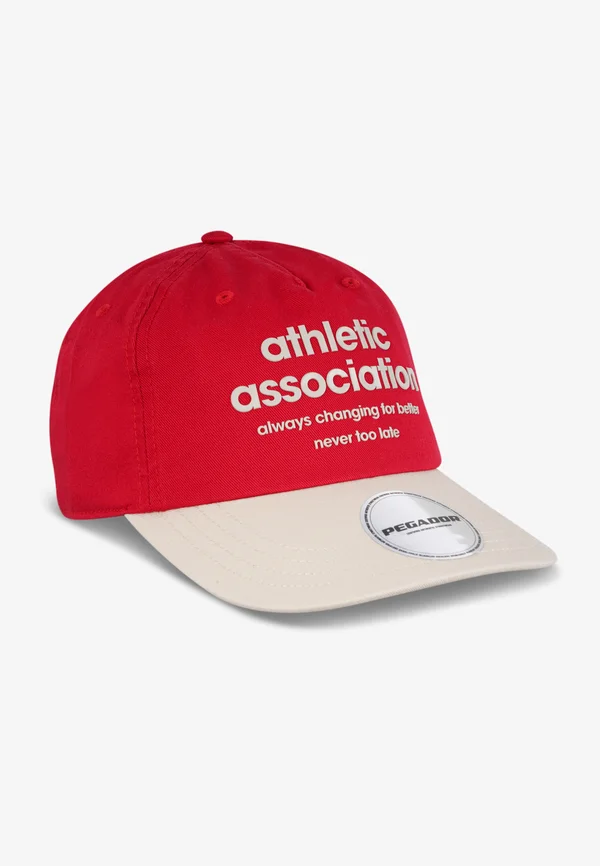 ALCHAR BASEBALL - Cap - red/desert sand
