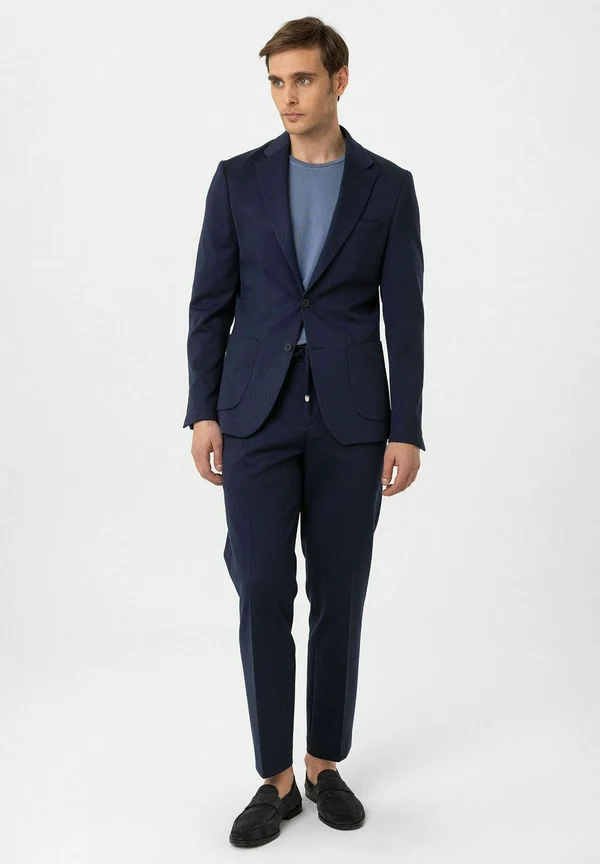 ALDRIN - Stoffhose - navy