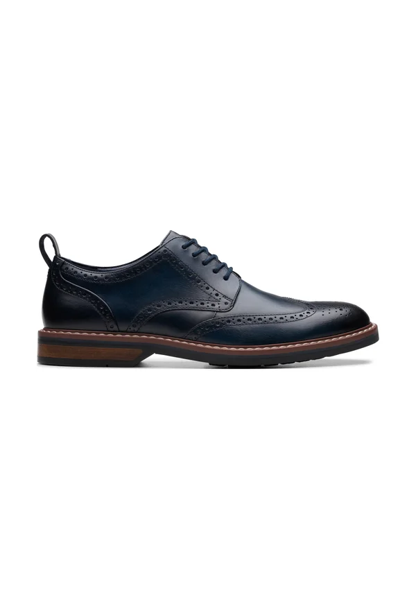 ALDWIN LIMIT - Schnürer - navy leather