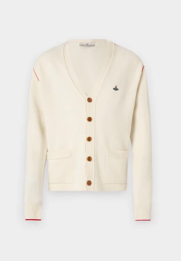 ALEX CARDIGAN UNISEX - Strickjacke - cream