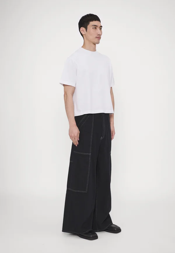 ALIAS GARMENT DYE UNISEX - T-Shirt basic - panna