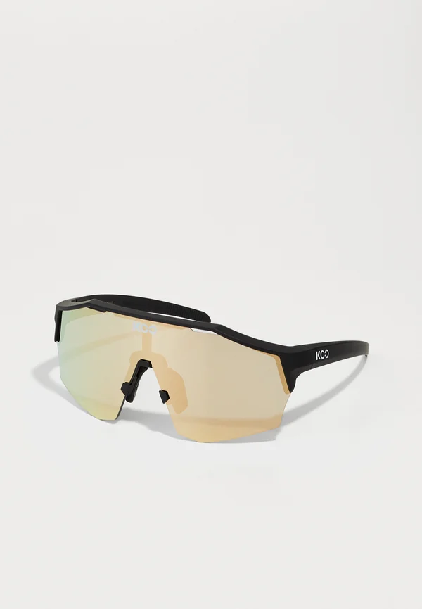 ALIBI UNISEX - Sportbrille - black matt/gold-coloured