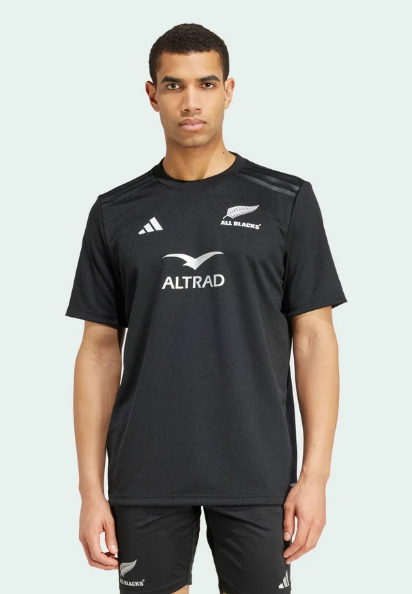 ALL BLACKS RUGBY AEROREADY SHORT SLEEVE - Sport T-Shirt - all black