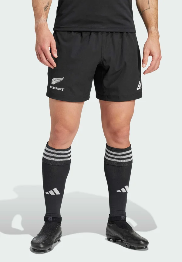 ALL BLACKS RUGBY - Kurze Sporthose - all black