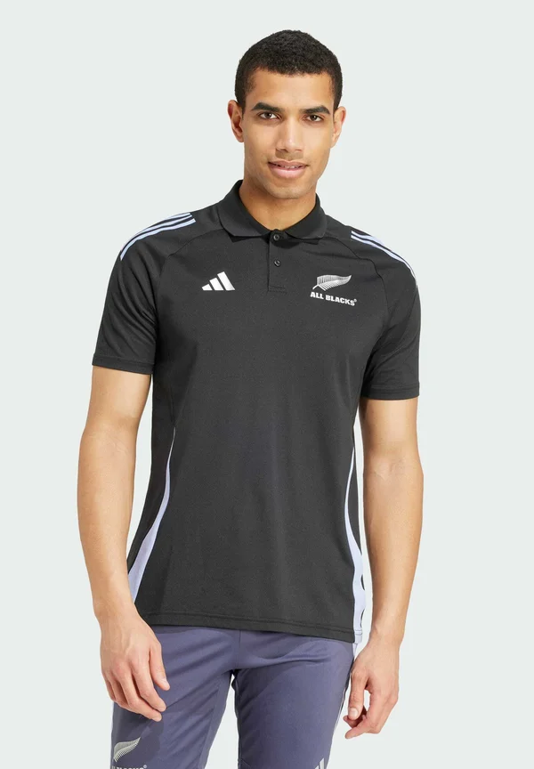 ALL BLACKS RUGBY SHORT SLEEVE - Nationalmannschaft - all black blue spark
