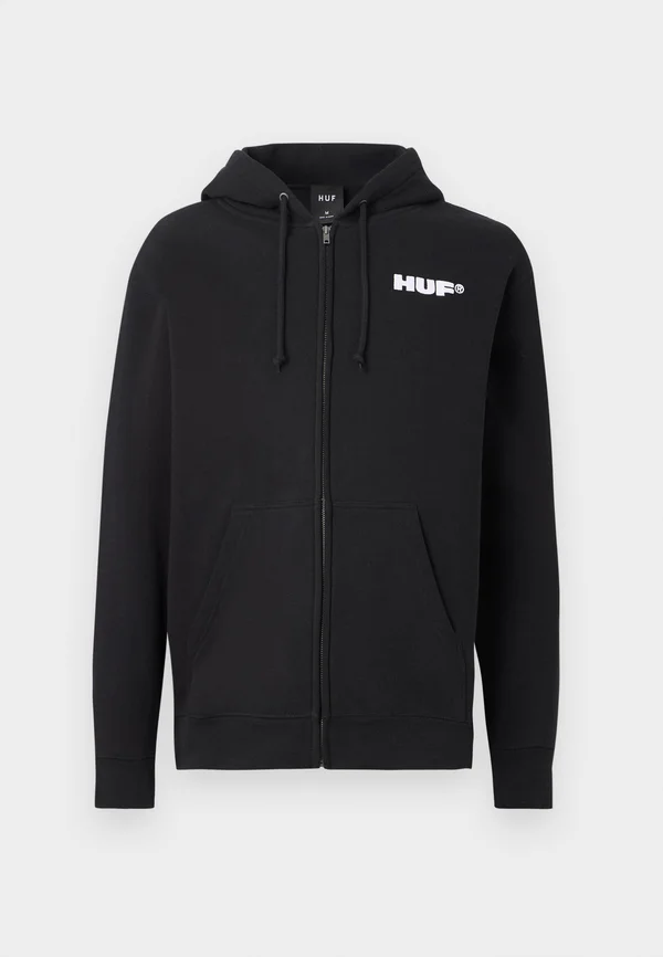 ALL CAPS HOODIE UNISEX - Sweatjacke - black
