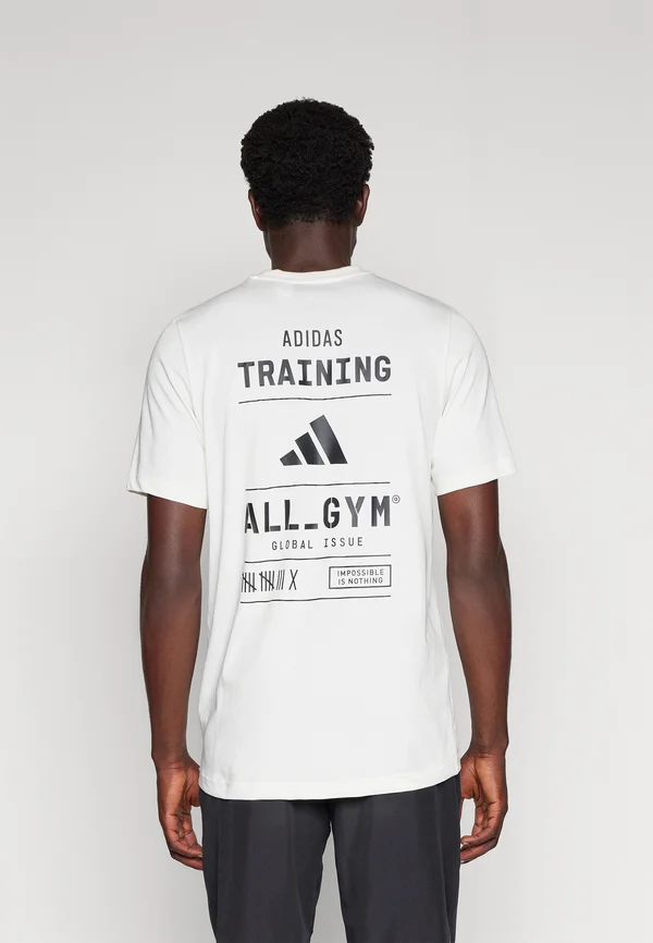ALL GYM CATEGORY GRAPHIC - T-Shirt print - chalk white
