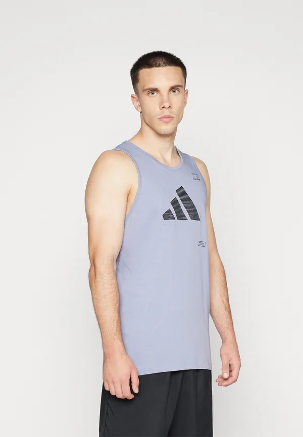 ALL GYM CATEGORY GRAPHIC - Top - silver/violet