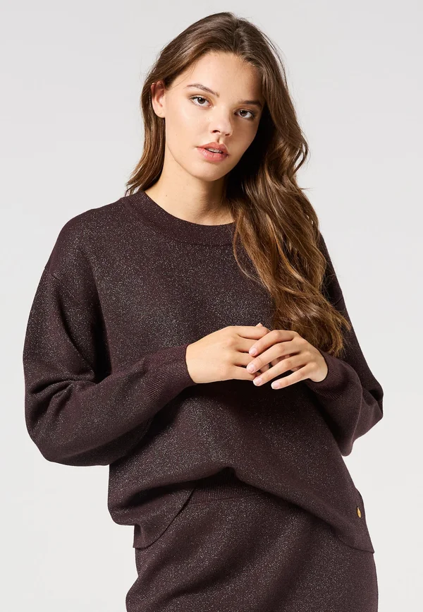 ALL I'D EVER KNOW  - Strickpullover - dark brown