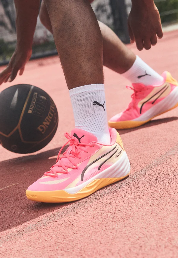 ALL-PRO NITRO - Basketballschuh - sunset glow/sun stream/black