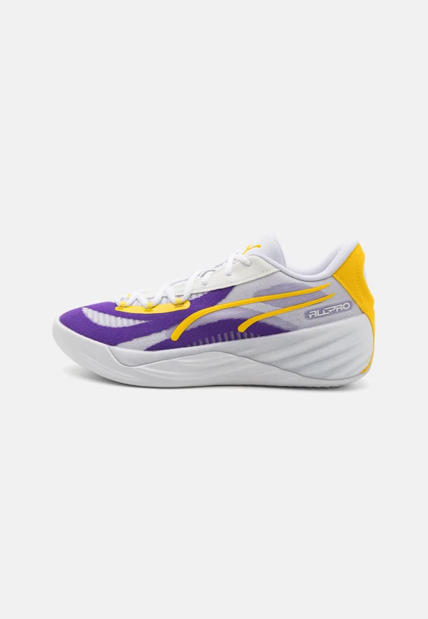 ALL PRO NITRO LA - Basketballschuh - team violet/pelé yellow