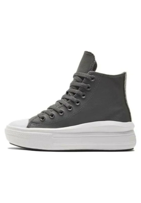 ALL STAR MOVE STRIPE - Sneaker high - gris hierro gris hierro blanco