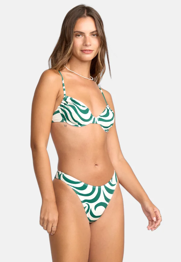 ALL THE WAVES SKIMPY HIKE - Bikini-Hose - evergreen