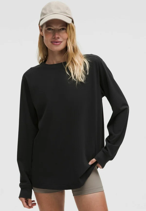 ALL YOURS LONG SLEEVE - Langarmshirt - black