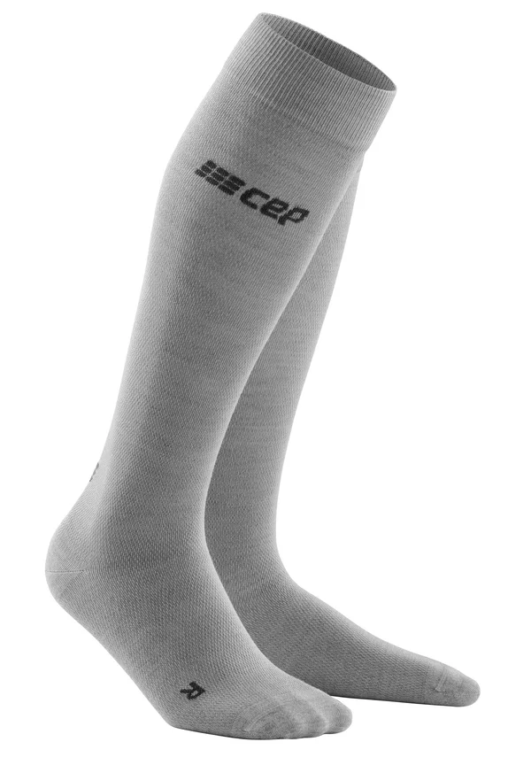 ALLDAY RECOVERY COMPRESSION SOCKS WOMEN - MADE IN GERMANY - Sportsocken - light grey