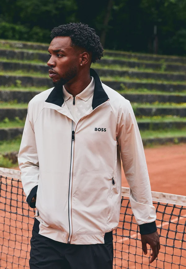 ALLEY - Trainingsjacke - open beige