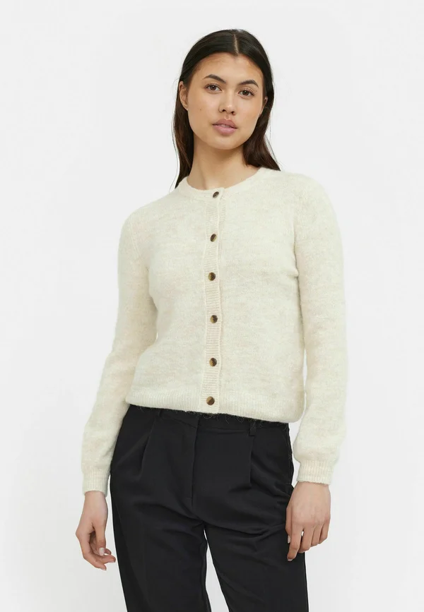 ALLISON O-NECK - Strickjacke - artic wolf