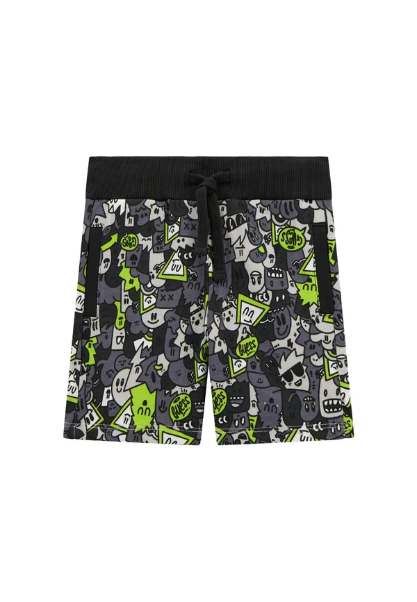 ALLOVER  - Shorts - mehrfarbig schwarz