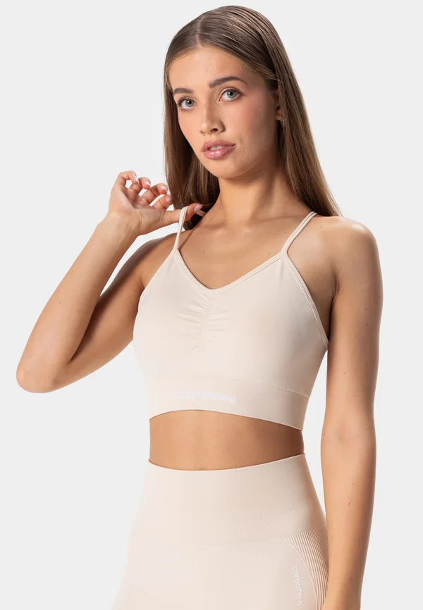 ALLURE - Sport-BH mit leichter Stützkraft - beige