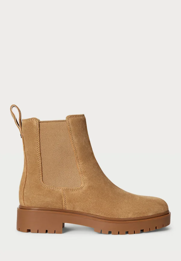 ALLYSON SUEDE BOOTIE - Stiefelette - camel