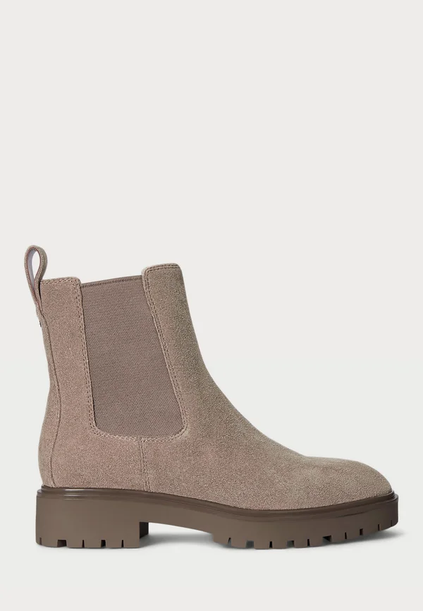 ALLYSON SUEDE BOOTIE - Stiefelette - taupe brown