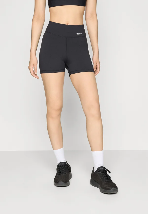 ALMA HOTPANTS - Tights - black