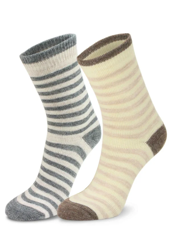 ALPACA 2 PACK - Socken - beige