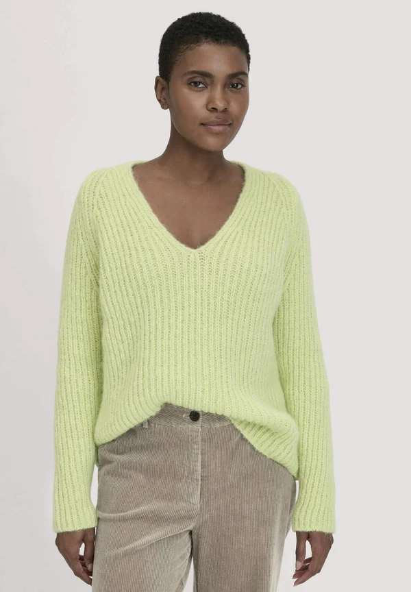 ALPAKA - Strickpullover - maigrün