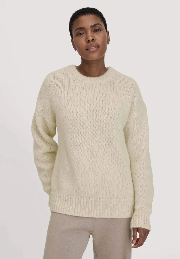 ALPAKA - Strickpullover - natur