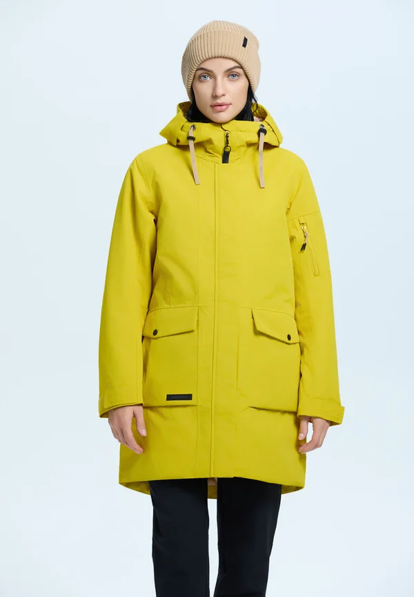 ALPENA - Parka - gelb