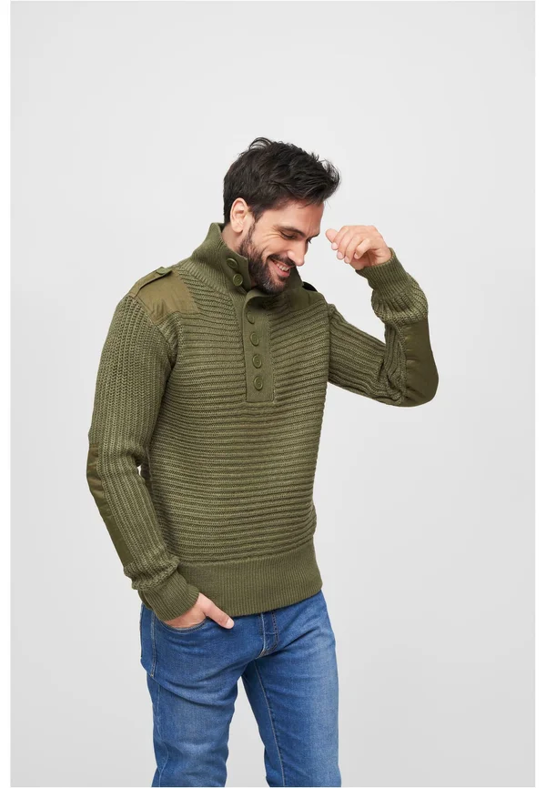 ALPIN - Strickpullover - olive