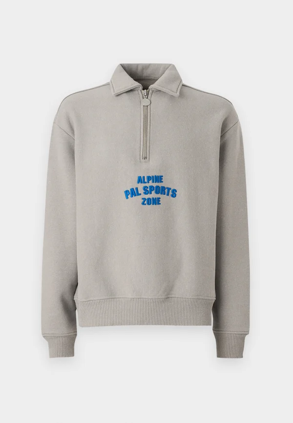 ALPINE ZONE HALF ZIP C - Sweatshirt - taupe