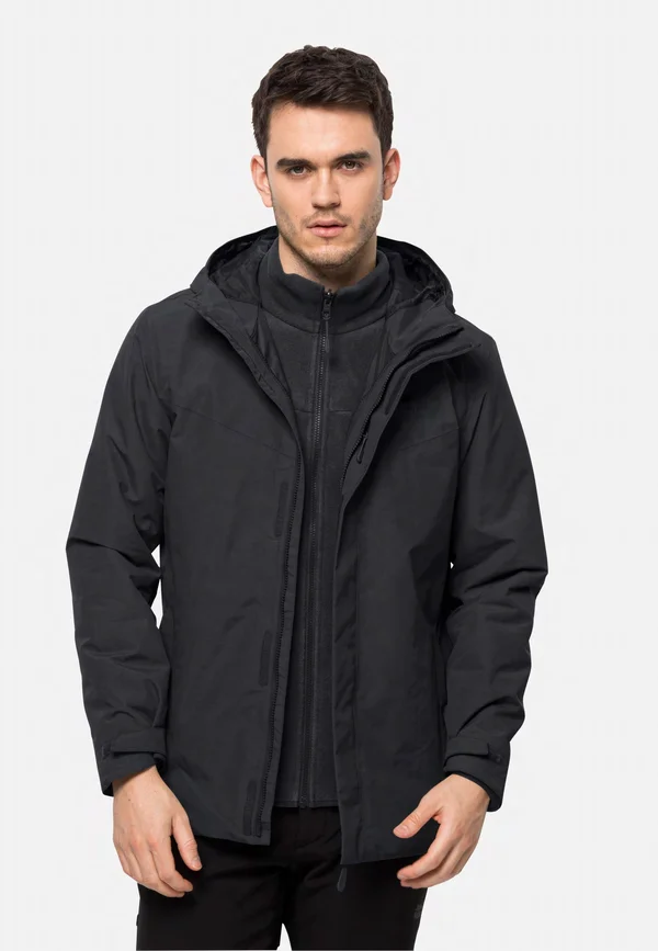 ALTENBERG 3IN1 - Outdoorjacke - black