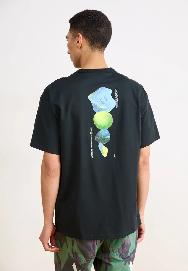 ALTERNATE TRANSMISSIONS LOOSE FIT - T-Shirt print - black