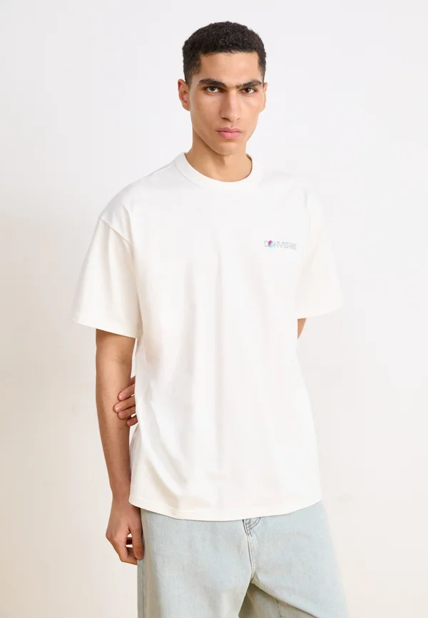 ALTERNATE TRANSMISSIONS LOOSE - T-Shirt print - white