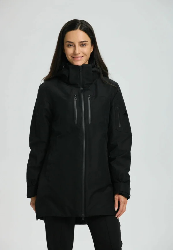 ALVIER - Parka - schwarz