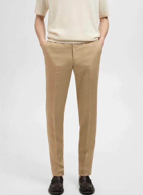 AMALFI - Anzughose - beige