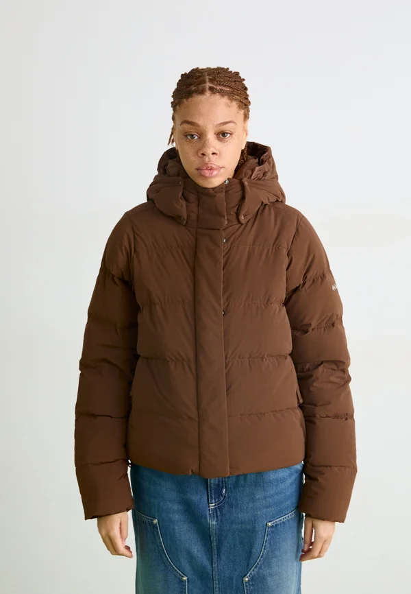AMAZE PUFF HOODED JACKET - Daunenjacke - tobacco