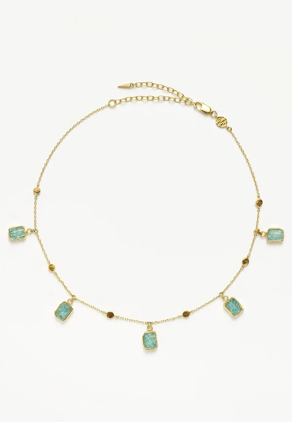 AMAZONITE LENA CHOKER - Halskette - gold-coloured