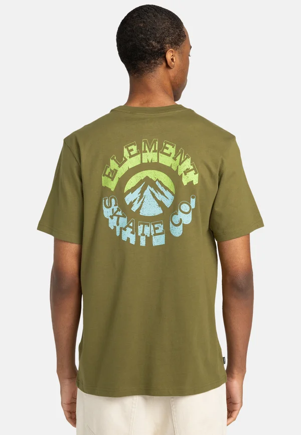 AMBITION   À MANCHES COURTES - T-Shirt print - green