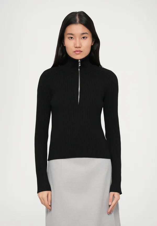 AMBRA - Strickpullover - black