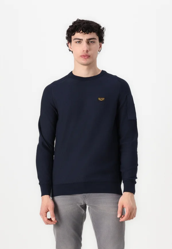 AMERICAN CLASSIC BUCKLEY PULLOVER - Strickpullover - sky captain