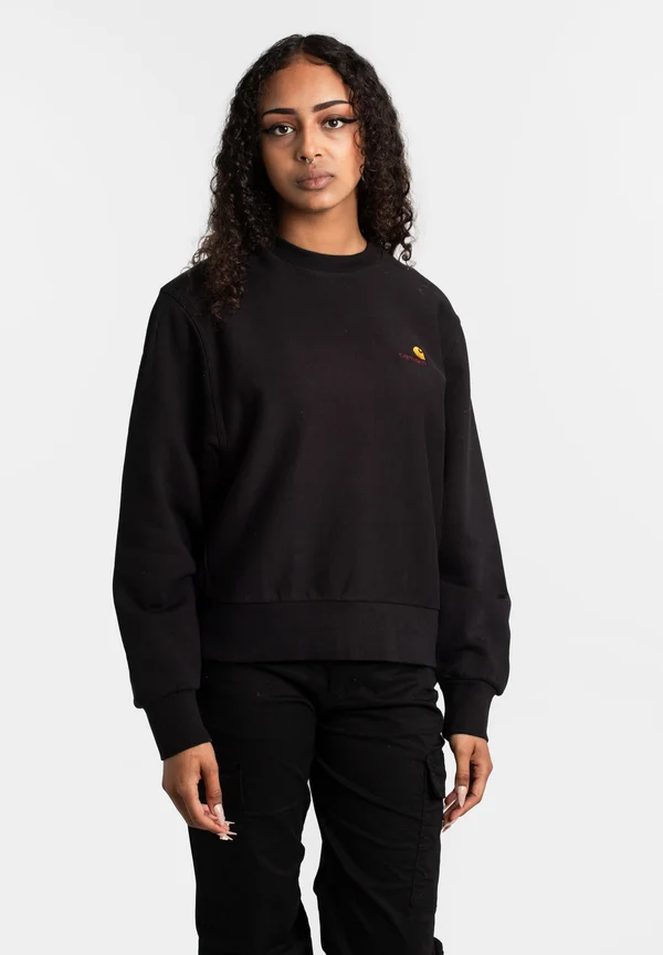 AMERICAN SCRIPT - Sweatshirt - black