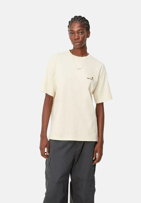 AMERICAN SCRIPT - T-Shirt basic - beige