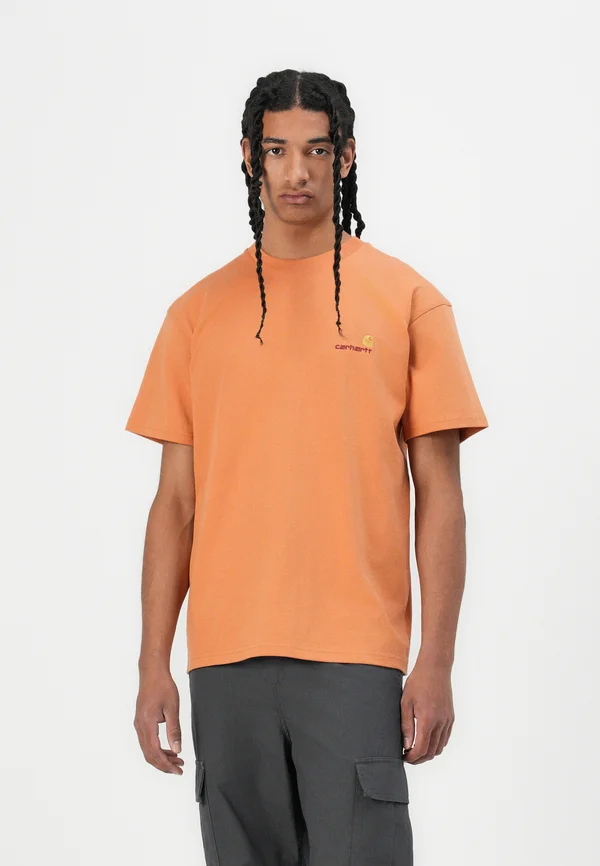 AMERICAN SCRIPT - T-Shirt basic - orange