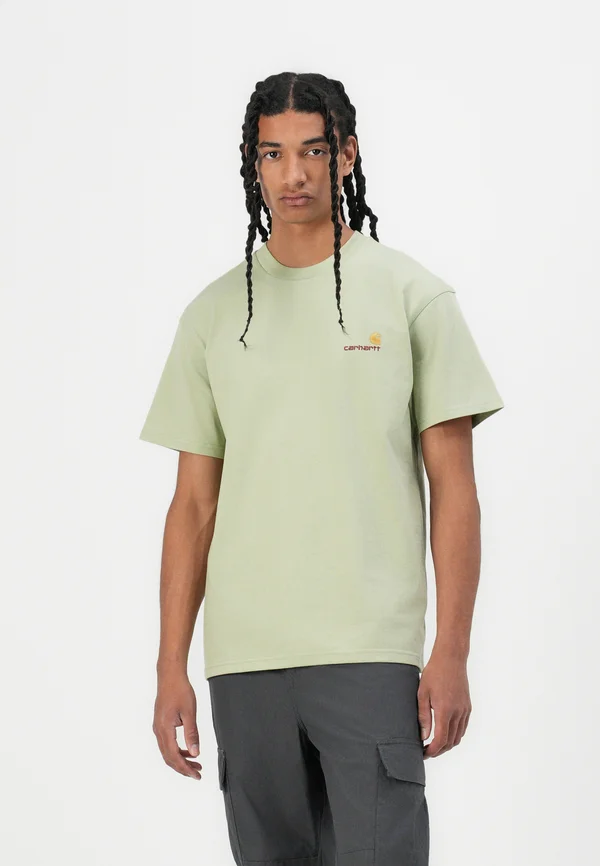AMERICAN SCRIPT - T-Shirt basic - pale olive