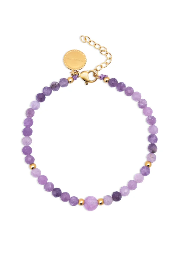 AMETHYST AMULET - Armband - lilac