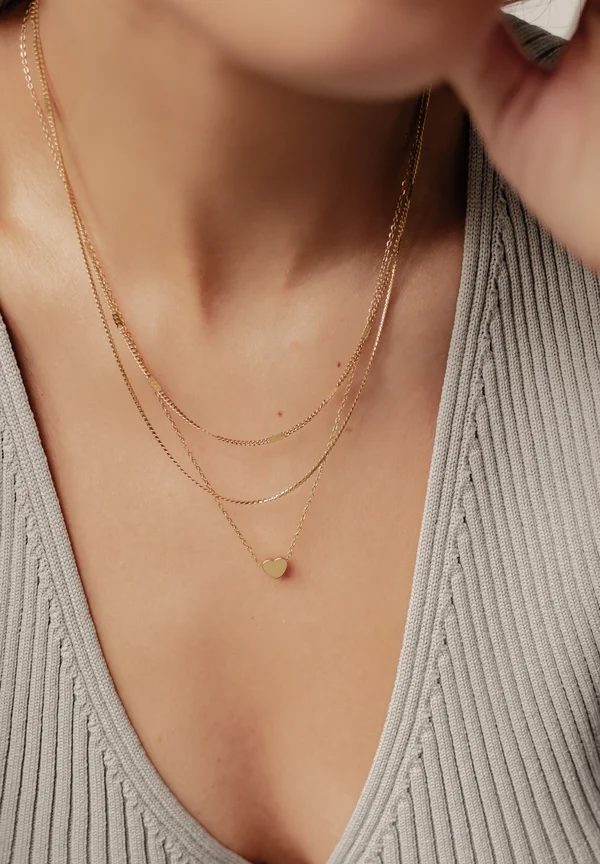 AMORE LAYERING SET - Halskette - gold-coloured