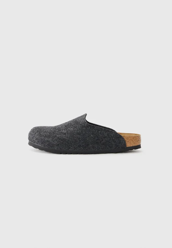 AMSTERDAM FE ANTHRACITES - NARROW - Pantolette flach - anthracite
