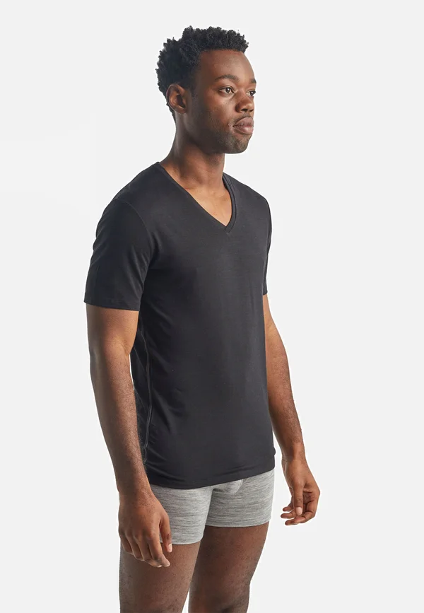 ANATOMICA - Unterhemd/-shirt - BLACK